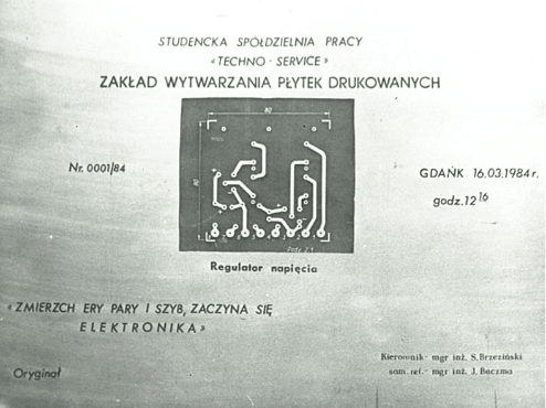 Świętujemy 40-lat wyprodukowania pierwszej płytki PCB w Techno-Service S.A.